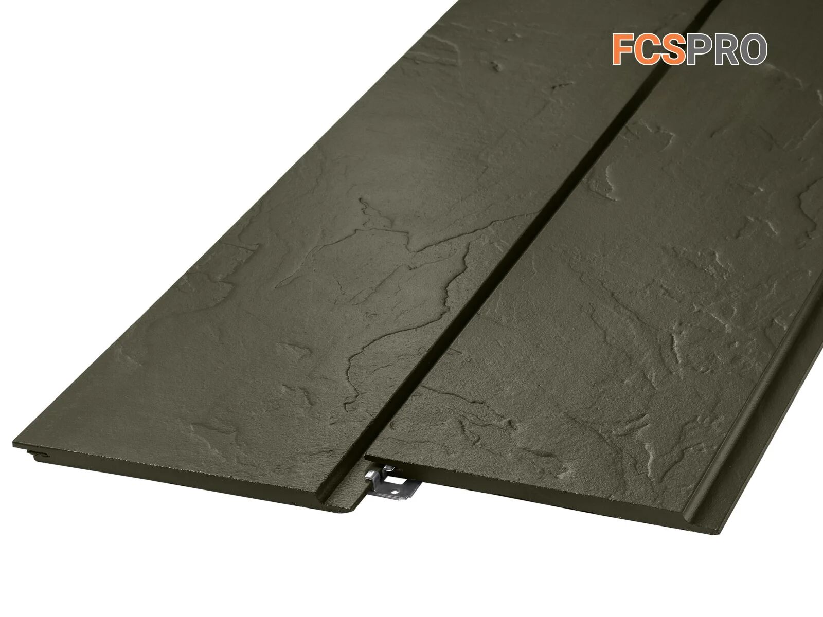 FCS Фиброцементный сайдинг Стоун Клик 3000х190х10мм 0.57м2 F59 купить в Санкт-Петербурге