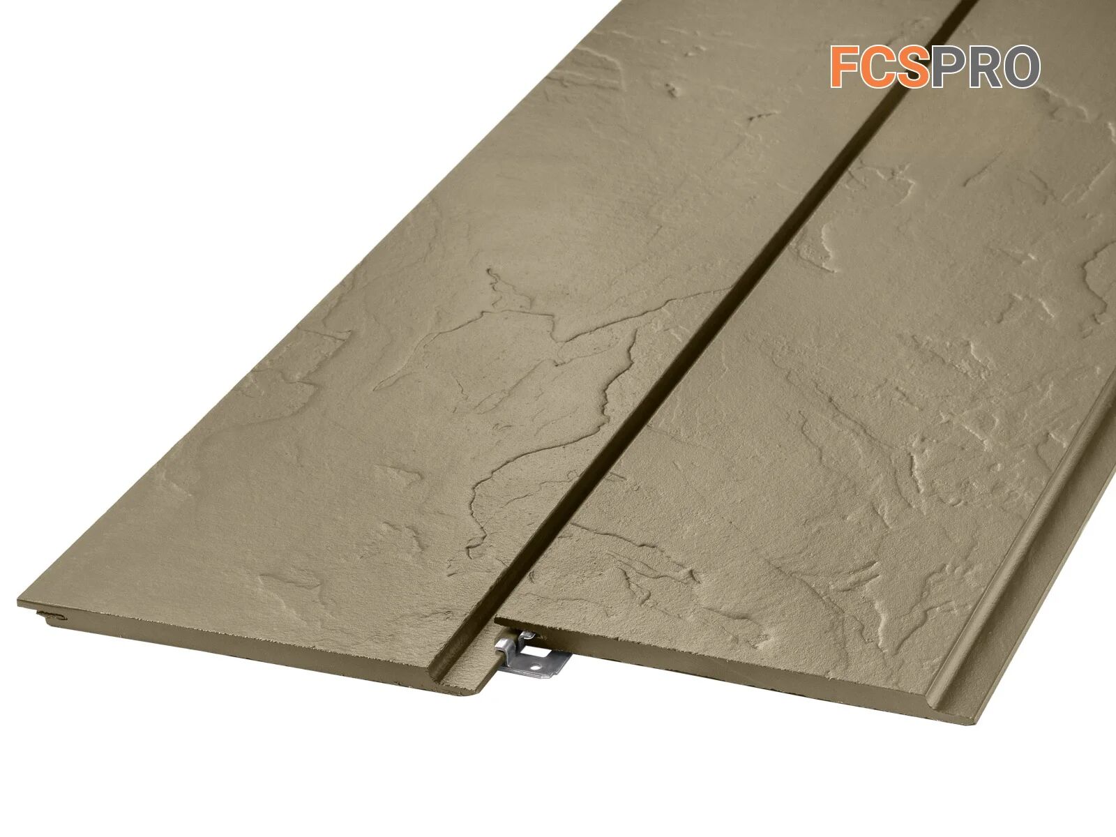 FCS Фиброцементный сайдинг Стоун Клик 3000х190х10мм 0.57м2 F03 купить в Санкт-Петербурге