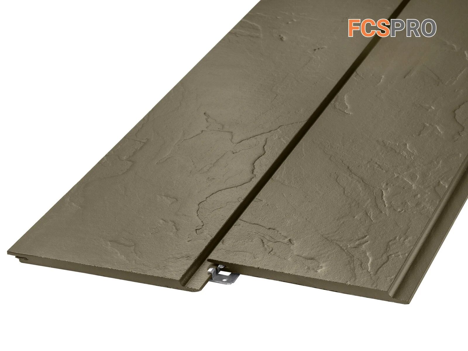 FCS Фиброцементный сайдинг Стоун Клик 3000х190х10мм 0.57м2 F58 купить в Санкт-Петербурге