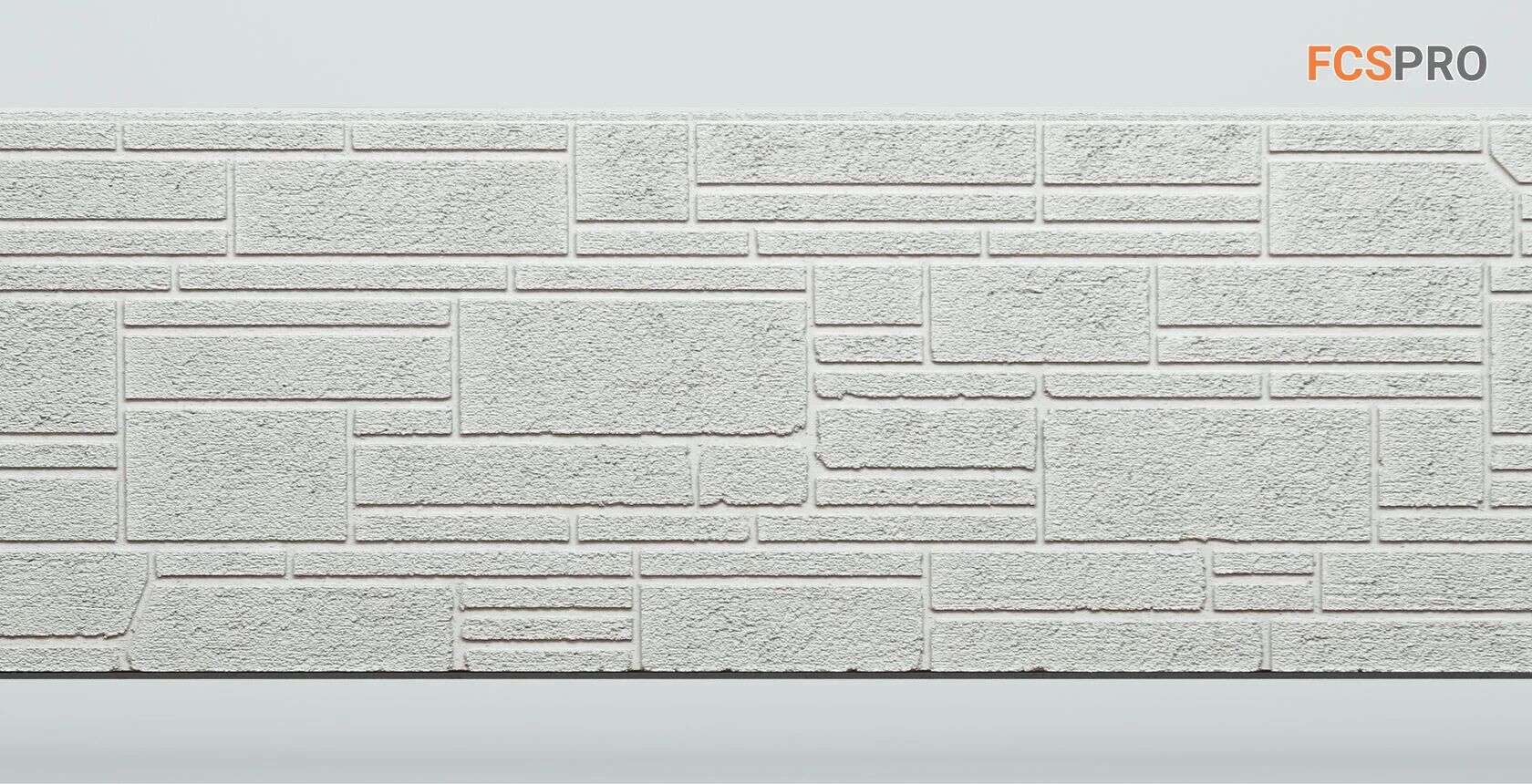 FCS Фиброцементные панели под камень Simple 1480х360х15мм 0.533м2 АА3111 купить в Санкт-Петербурге