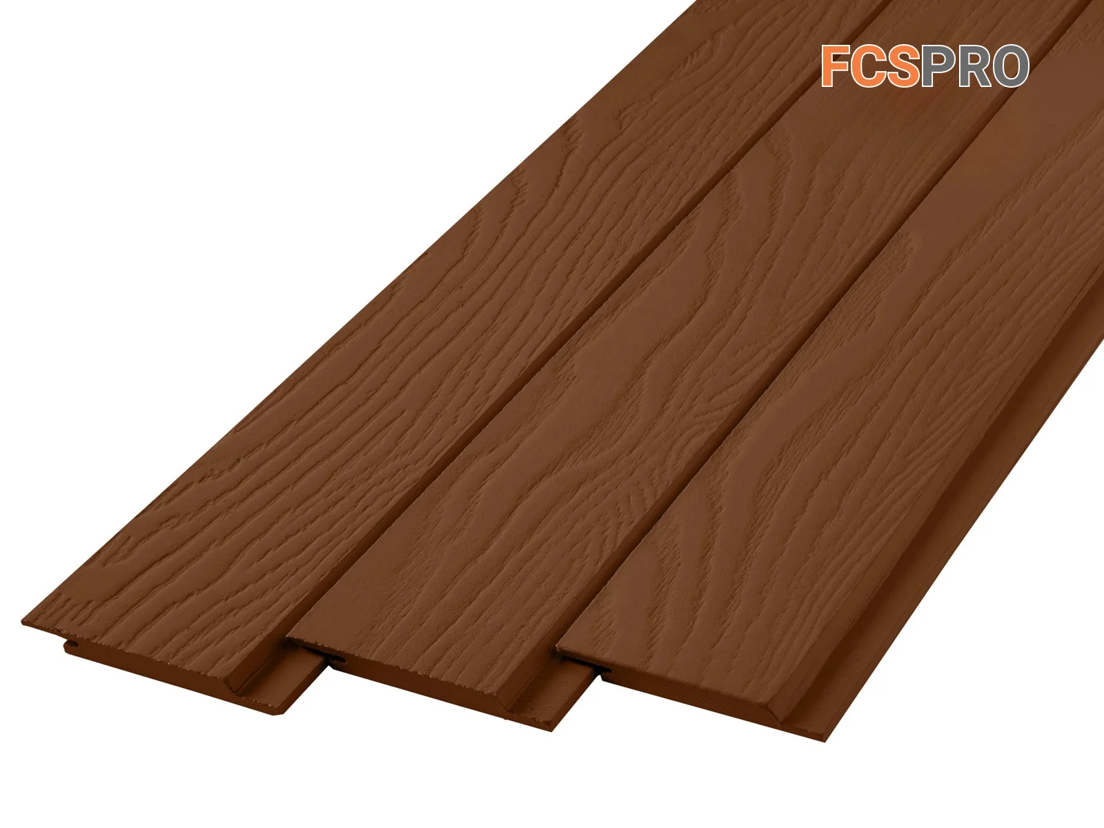 FCS Фиброцементный сайдинг Wood Click Штиль 3000х100х10мм 0.3м2 F30 купить в Санкт-Петербурге