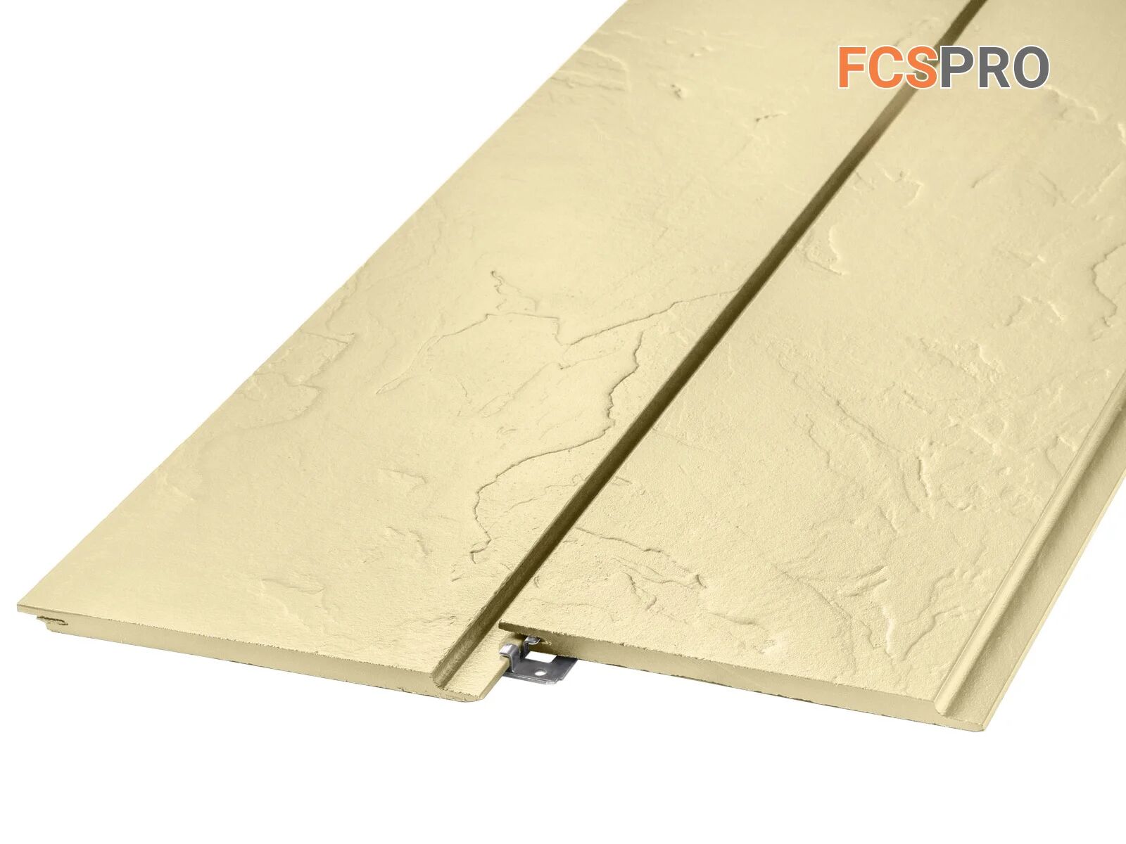 FCS Фиброцементный сайдинг Стоун Клик 3000х190х10мм 0.57м2 F02 купить в Санкт-Петербурге