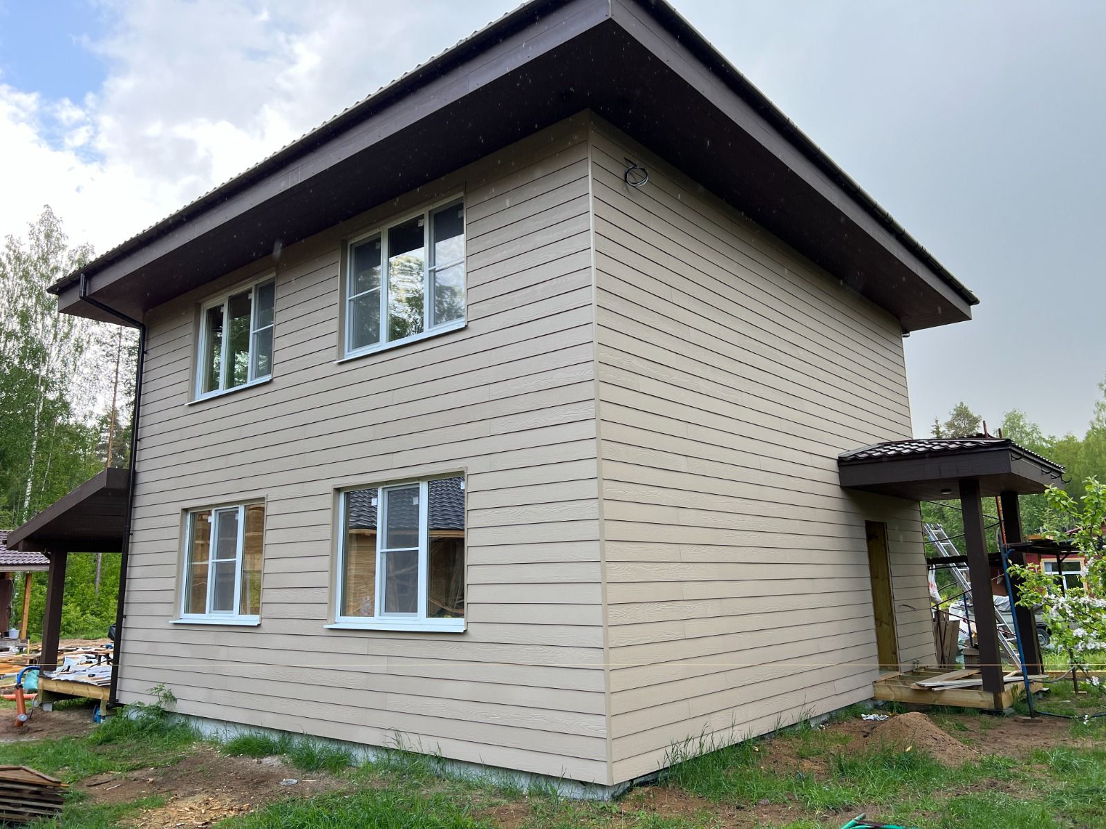 FCS Фиброцементный сайдинг Wood 190х3000х8мм 0.57м2 F03 купить в Санкт-Петербурге