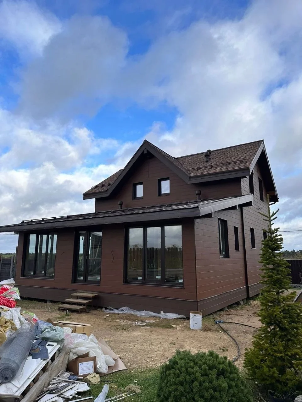 FCS Фиброцементный сайдинг Wood Click Целлюлоза 3000х200х10мм 0.6м2 F30 купить в Санкт-Петербурге