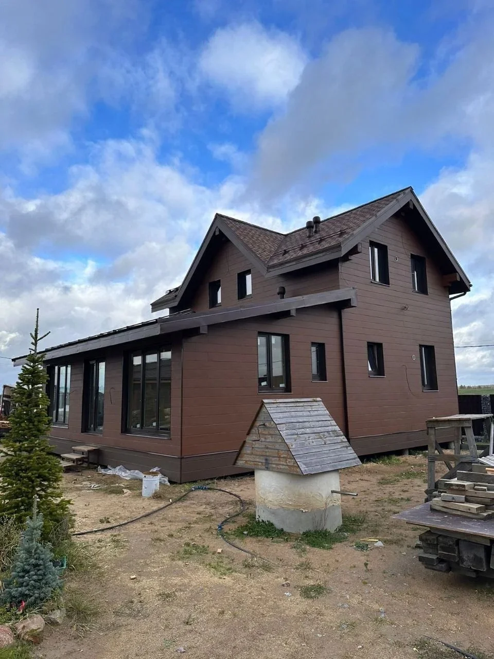 FCS Фиброцементный сайдинг Wood Click Целлюлоза 3000х200х10мм 0.6м2 F30 купить в Санкт-Петербурге