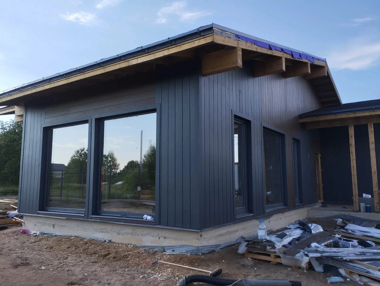 FCS Фиброцементный сайдинг Wood Click Целлюлоза 3000х200х10мм 0.6м2 F19 купить в Санкт-Петербурге