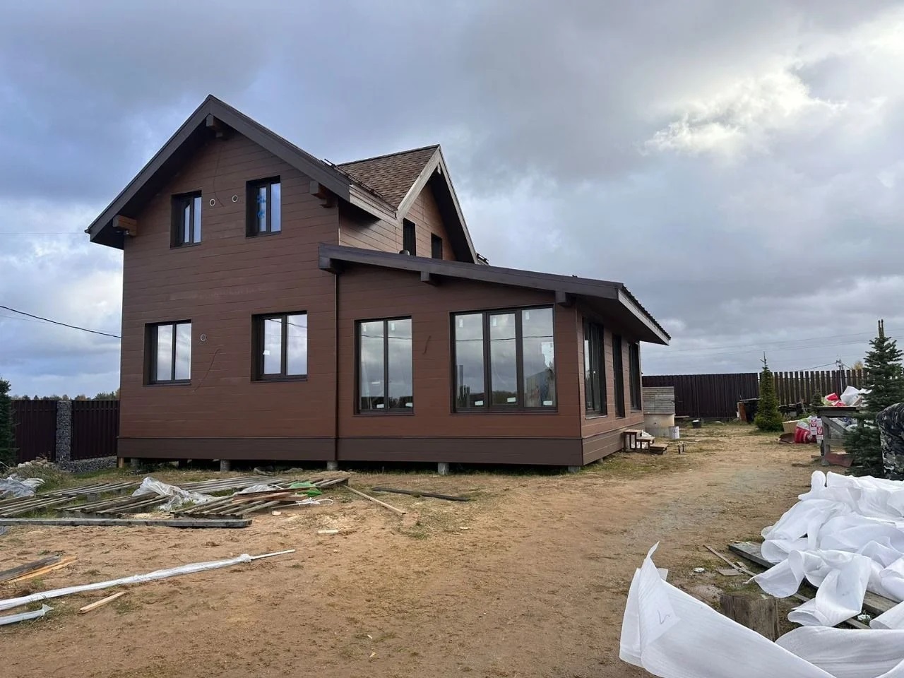 FCS Фиброцементный сайдинг Wood Click Целлюлоза 3000х200х10мм 0.6м2 F30 купить в Санкт-Петербурге