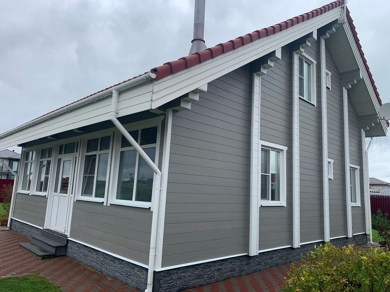 FCS Фиброцементный сайдинг Wood Click Целлюлоза 3000х200х10мм 0.6м2 F52 купить в Санкт-Петербурге