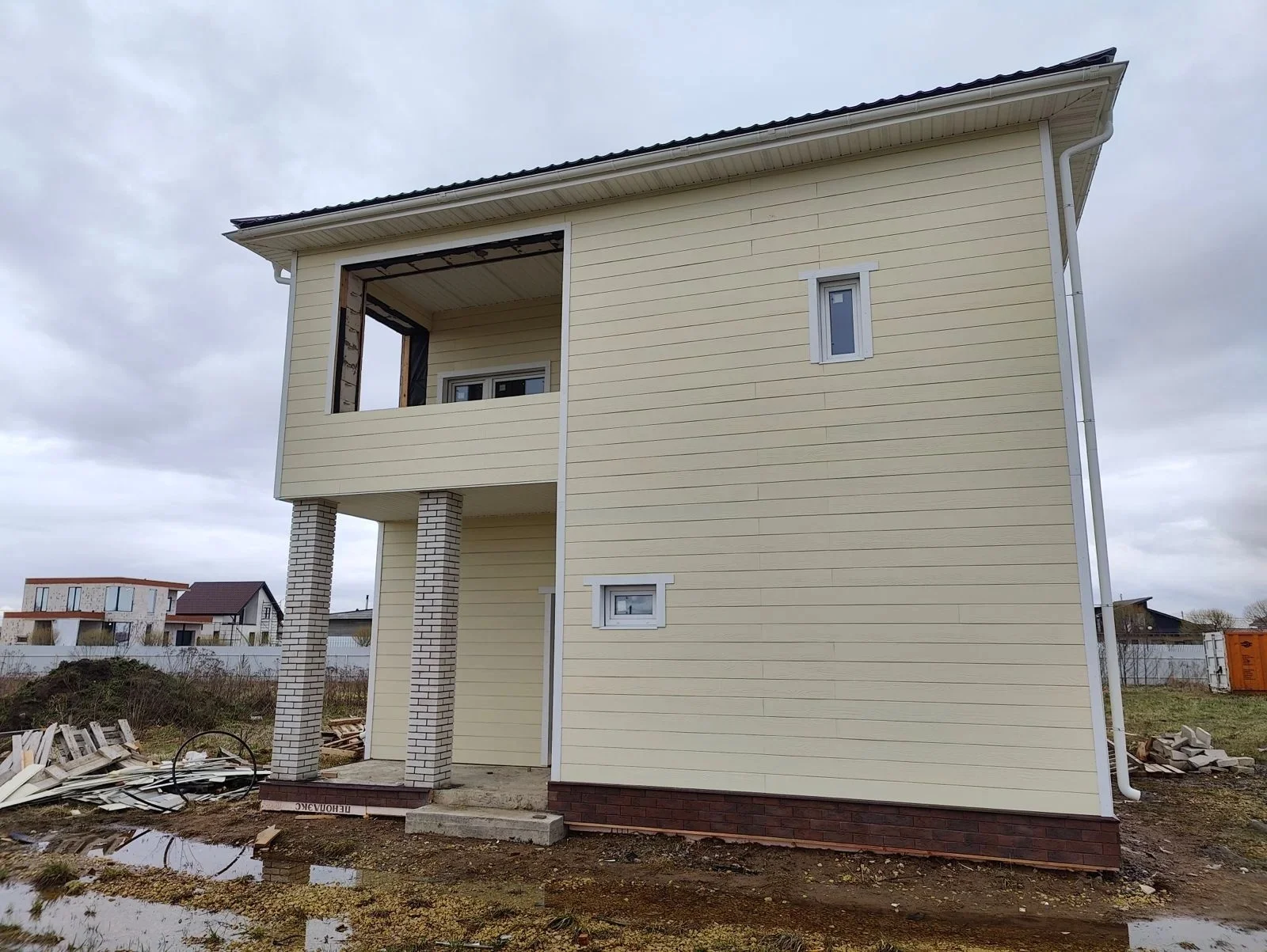 FCS Фиброцементный сайдинг Wood Click Целлюлоза 3000х200х10мм 0.6м2 F02 купить в Санкт-Петербурге