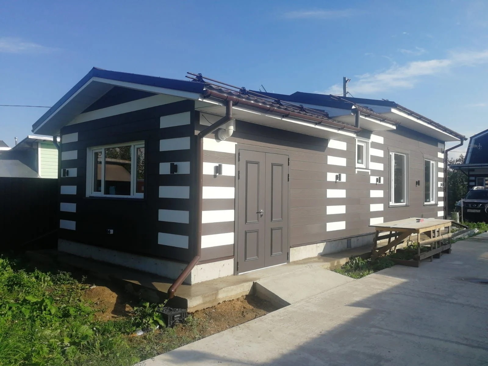 FCS Фиброцементный сайдинг Wood Click Целлюлоза 3000х200х10мм 0.6м2 F04 купить в Санкт-Петербурге