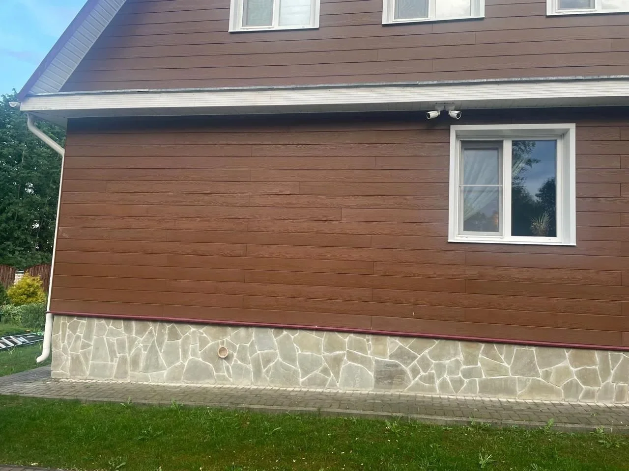 FCS Фиброцементный сайдинг Wood Click Целлюлоза 3000х200х10мм 0.6м2 F30 купить в Санкт-Петербурге