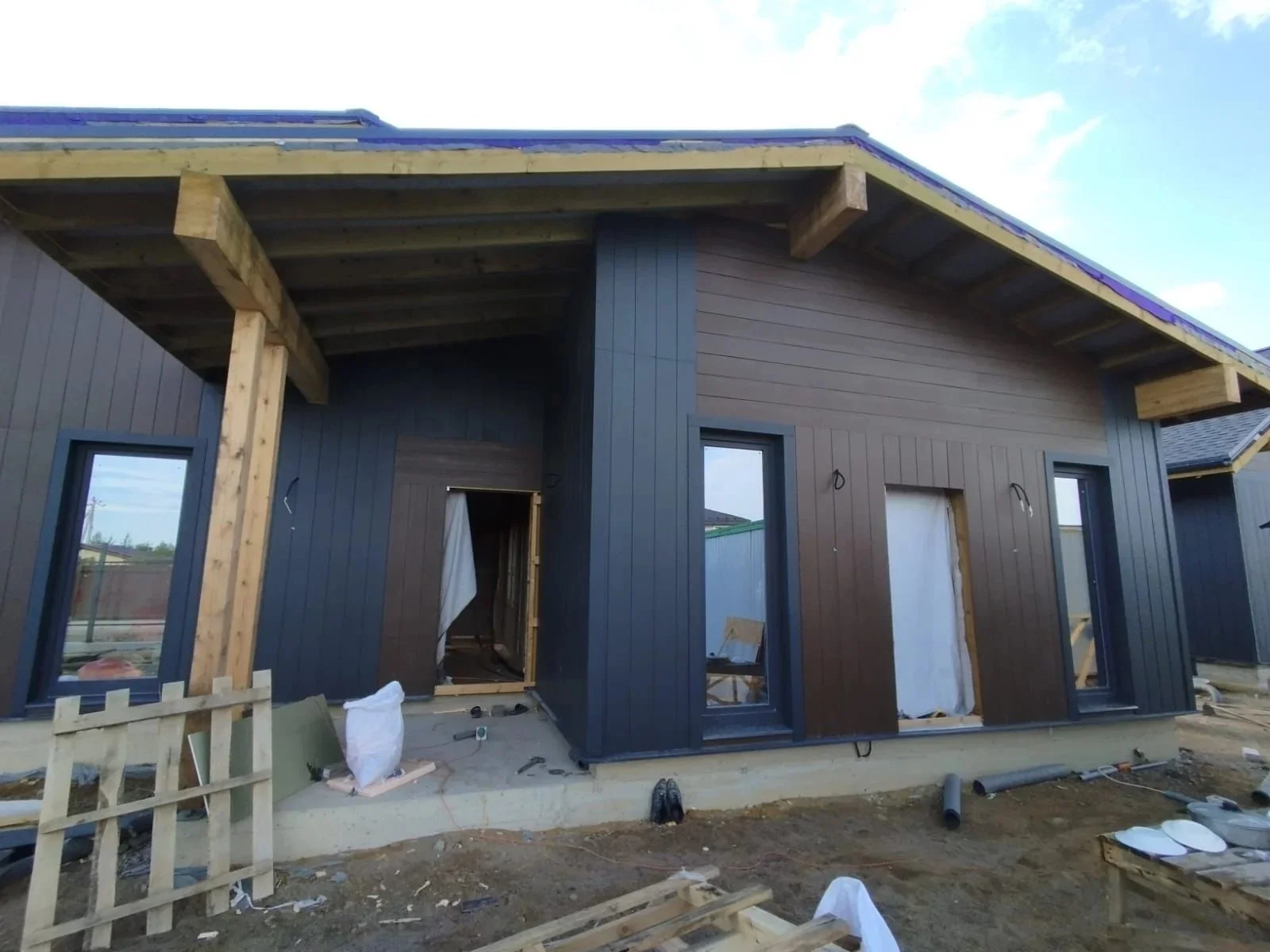 FCS Фиброцементный сайдинг Wood Click Целлюлоза 3000х200х10мм 0.6м2 F19 купить в Санкт-Петербурге