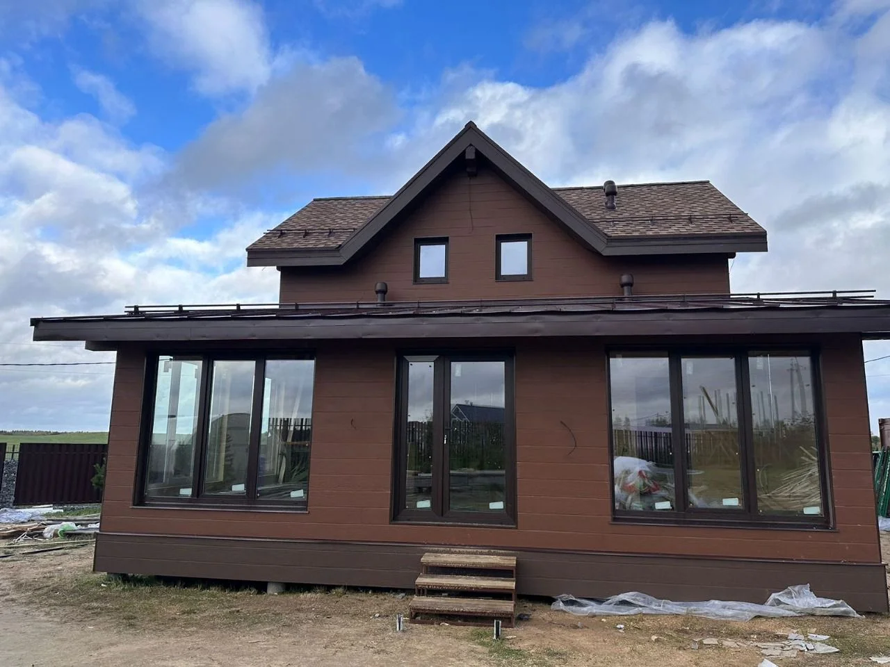 FCS Фиброцементный сайдинг Wood Click Целлюлоза 3000х200х10мм 0.6м2 F30 купить в Санкт-Петербурге