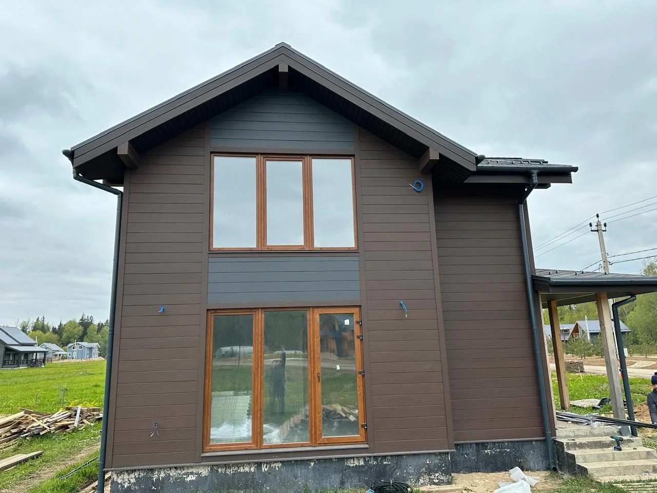 FCS Фиброцементный сайдинг Wood Click Целлюлоза 3000х200х10мм 0.6м2 F21 купить в Санкт-Петербурге