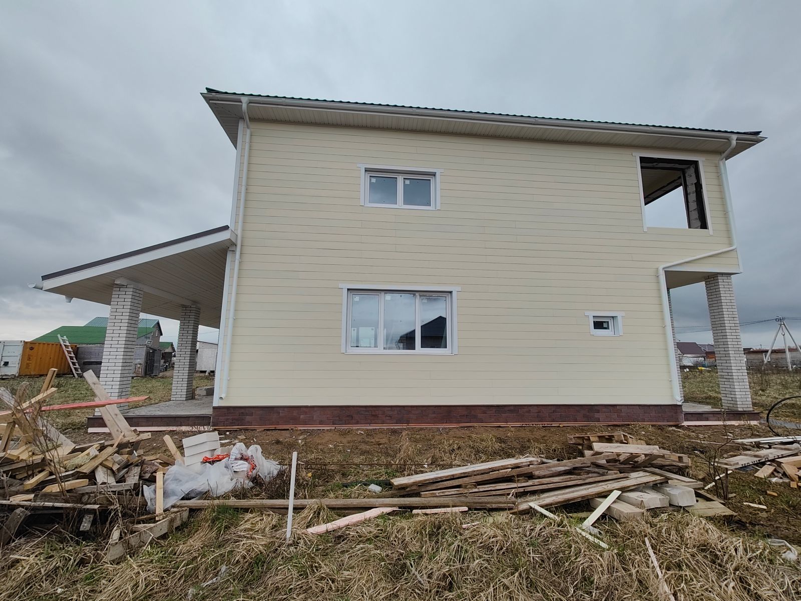 FCS Фиброцементный сайдинг Wood Click Целлюлоза 3000х200х10мм 0.6м2 F02 купить в Санкт-Петербурге