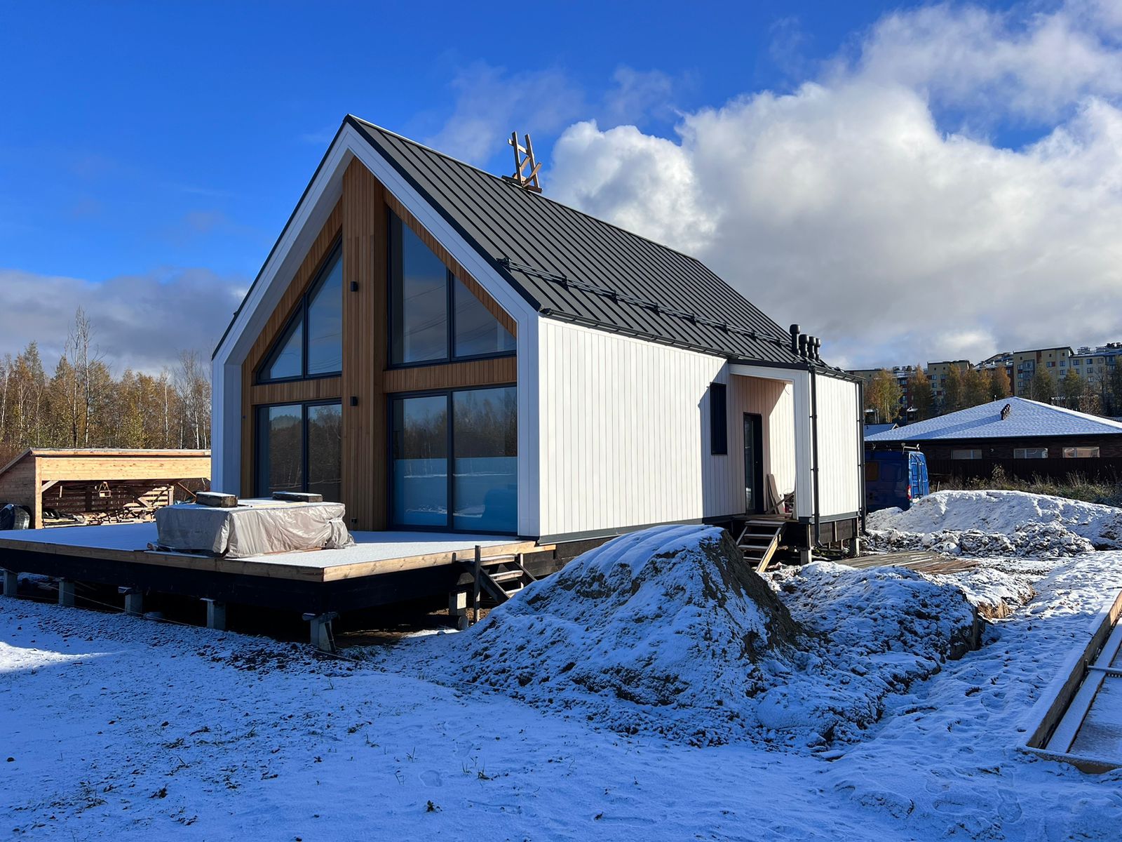 FCS Фиброцементный сайдинг Смус Клик Целлюлоза 3000х200х10мм 0.6м2 F01 купить в Санкт-Петербурге