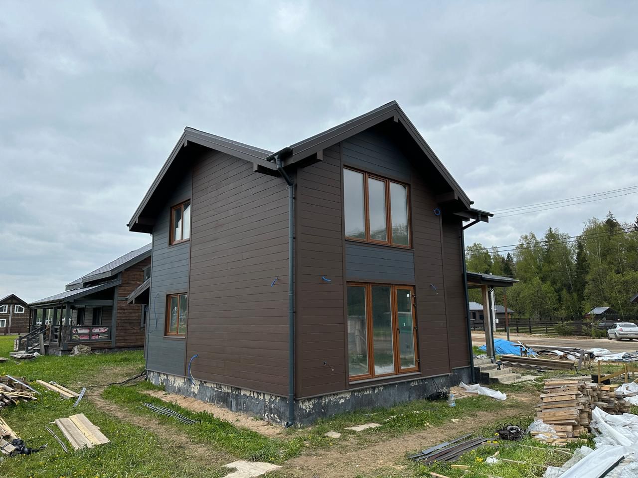 FCS Фиброцементный сайдинг Wood Click Целлюлоза 3000х200х10мм 0.6м2 F21 купить в Санкт-Петербурге