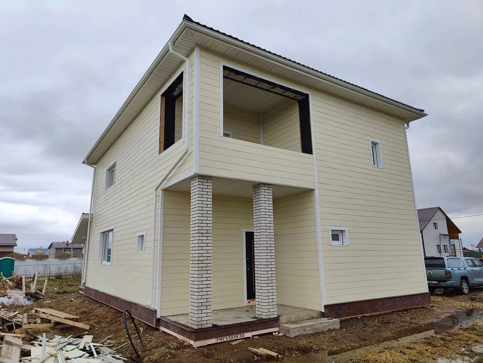 FCS Фиброцементный сайдинг Wood Click Целлюлоза 3000х200х10мм 0.6м2 F02 купить в Санкт-Петербурге