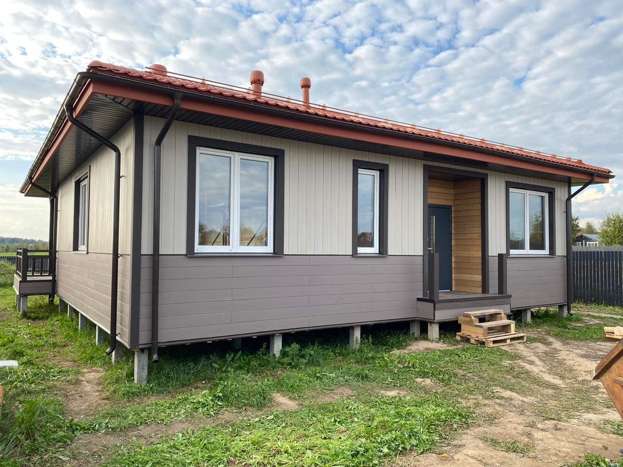 FCS Фиброцементный сайдинг Wood Click Целлюлоза 3000х200х10мм 0.6м2 F55 купить в Санкт-Петербурге