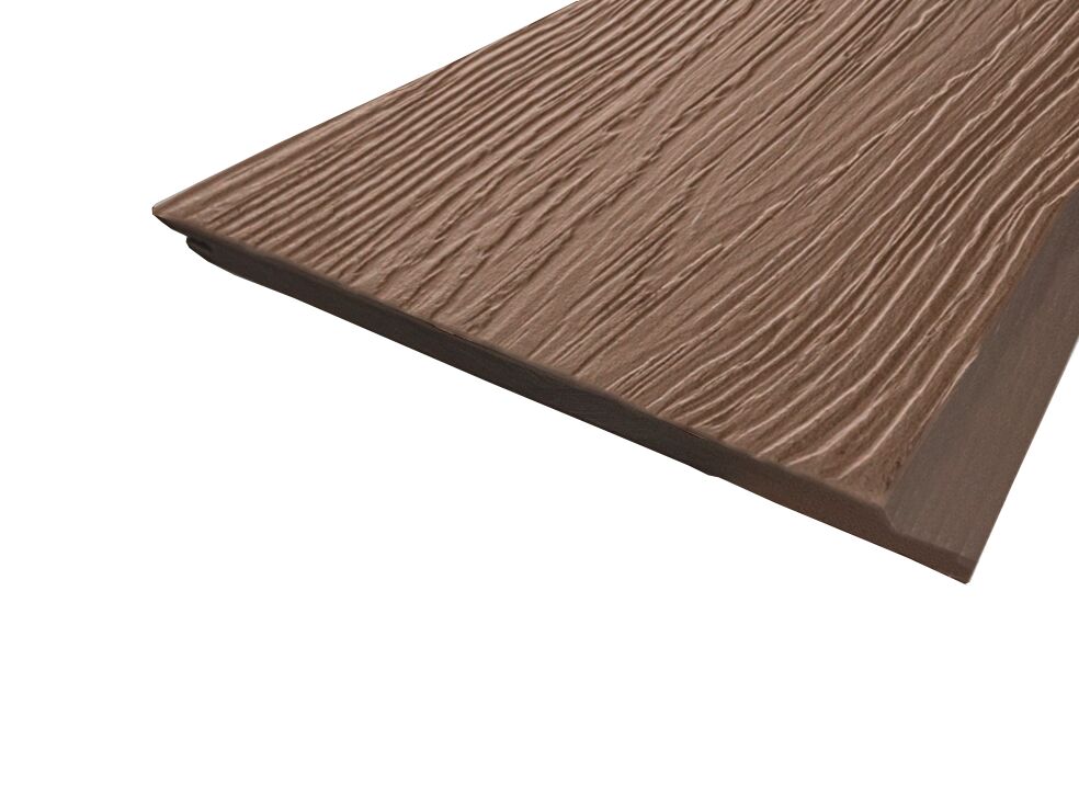 FIBRA PLANK Click Фиброцементный сайдинг 3000х200х10мм 0.6м2 8028 земельно-коричневый купить в Санкт-Петербурге