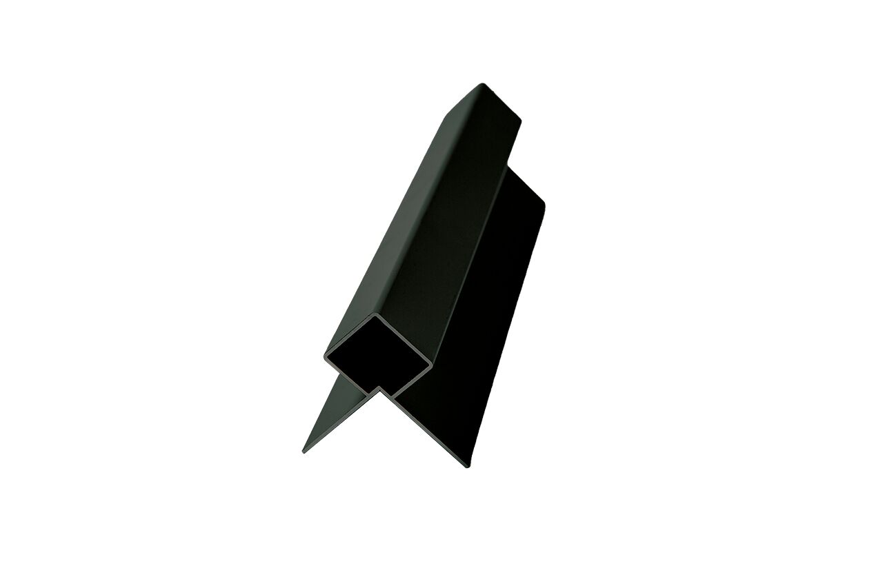 FIBRA PLANK Профиль внешний угол алюминиевый 60.8х60.8х3000мм матовый окрашенный купить в Санкт-Петербурге