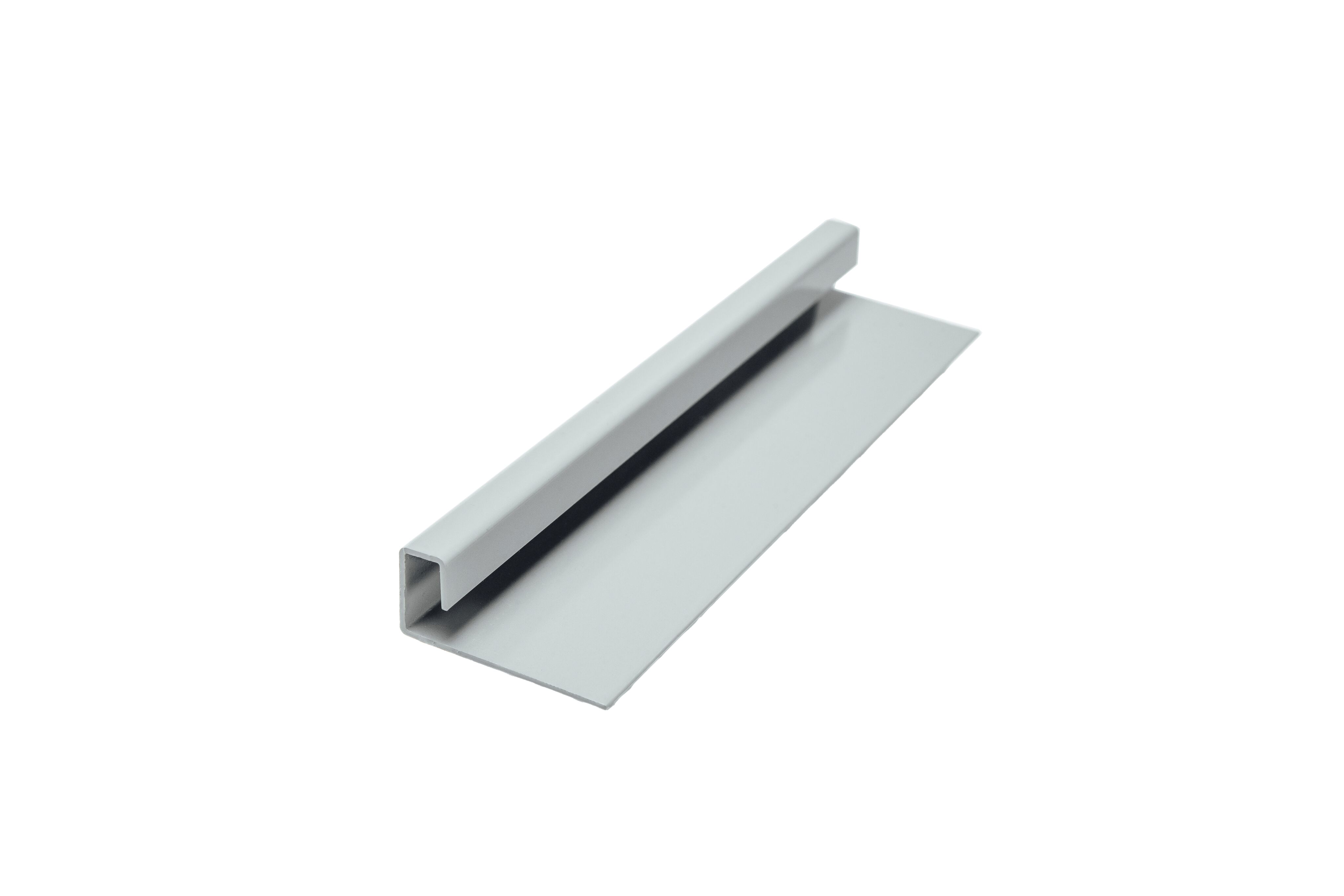 FIBRA PLANK Профиль J завершающий алюминиевый 46.2х22х3000мм без цвета матовый купить в Санкт-Петербурге