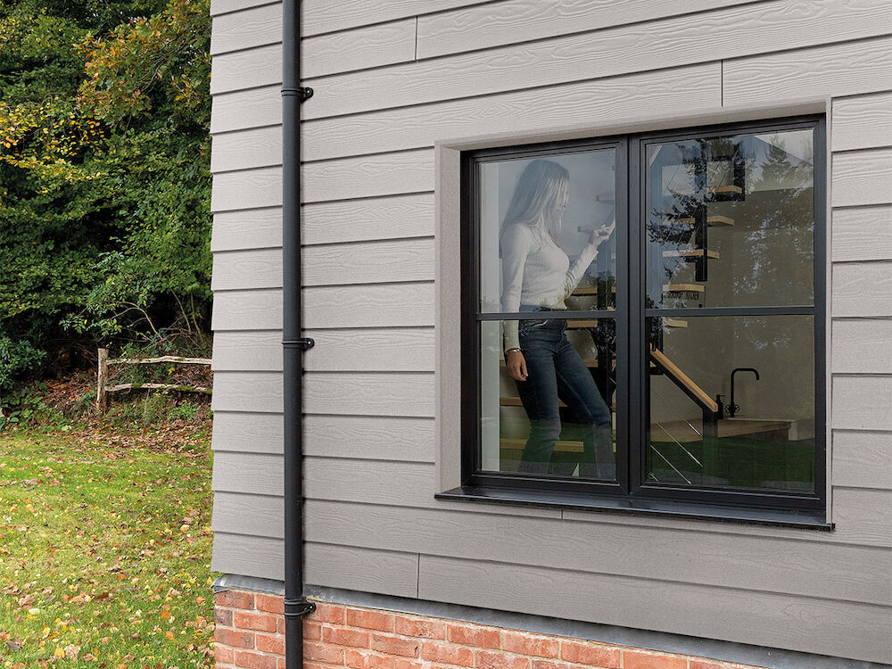 Рельефная фасадная панель CEDRAL wood С05 Серый минерал купить в Санкт-Петербурге