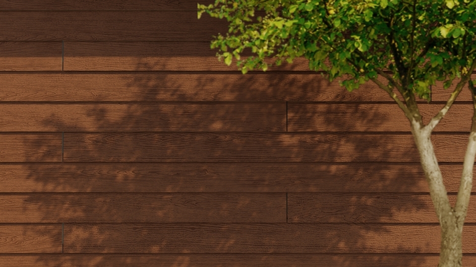 CLADBOARD Фиброцементный сайдинг Дерево 192х3050х7,5мм 0.59м2/шт SD 27 купить в Санкт-Петербурге