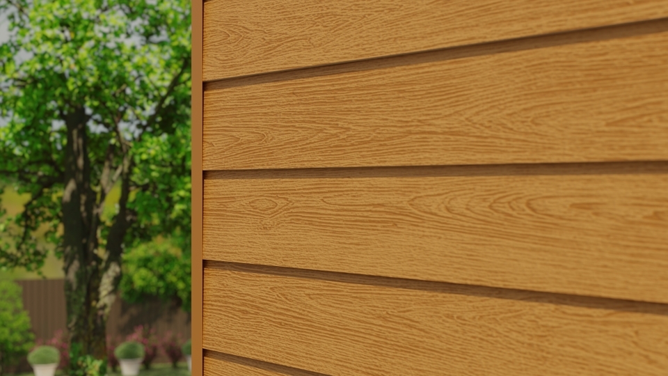 CLADBOARD Фиброцементный сайдинг Дерево 192х3050х7,5мм 0.59м2/шт SD 26 купить в Санкт-Петербурге