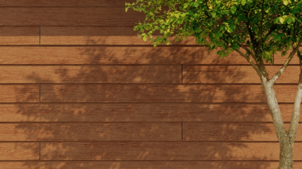 CLADBOARD Фиброцементный сайдинг Дерево 192х3050х7,5мм 0.59м2/шт SD 24 купить в Санкт-Петербурге