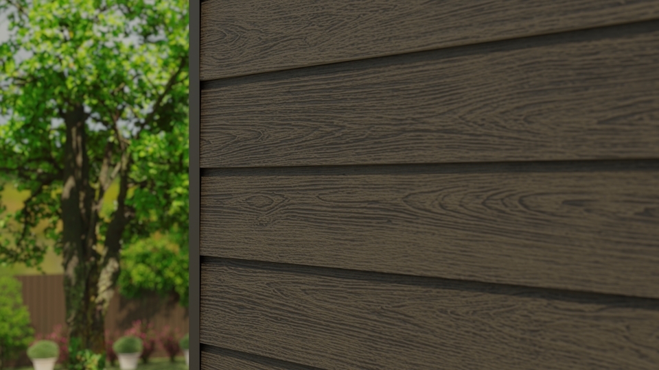 CLADBOARD Фиброцементный сайдинг Дерево 192х3050х7,5мм 0.59м2/шт SD 32 купить в Санкт-Петербурге