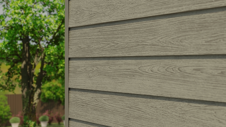 CLADBOARD Фиброцементный сайдинг Дерево 192х3050х7,5мм 0.59м2/шт SD 15 купить в Санкт-Петербурге