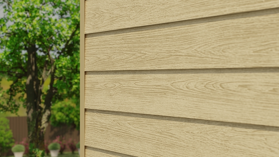 CLADBOARD Фиброцементный сайдинг Дерево 192х3050х7,5мм 0.59м2/шт SD 07 купить в Санкт-Петербурге