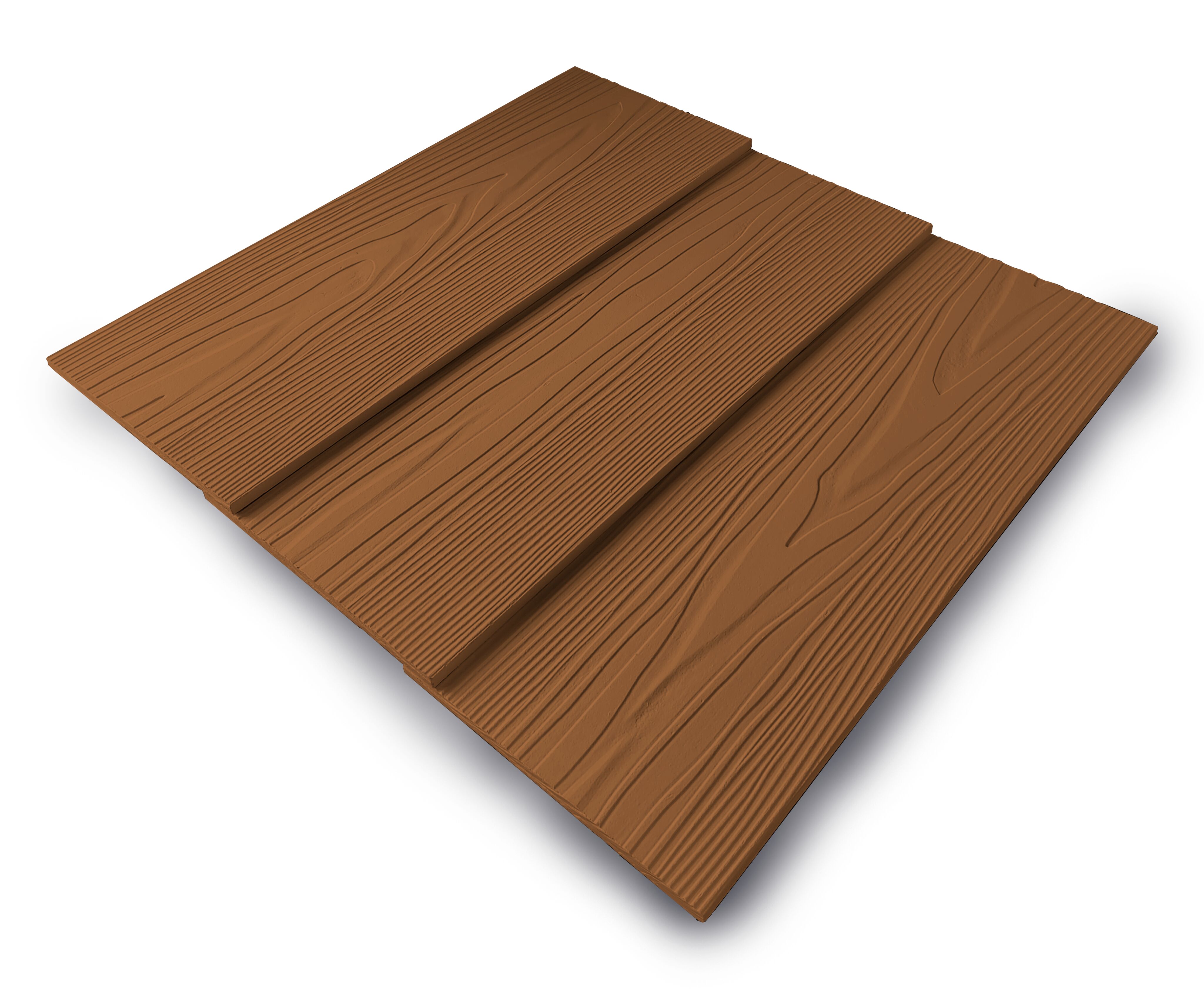 CLADDIT Панель фасадная KM-200 8х200х3000мм 0.6м2 8007 коричневый купить в Санкт-Петербурге