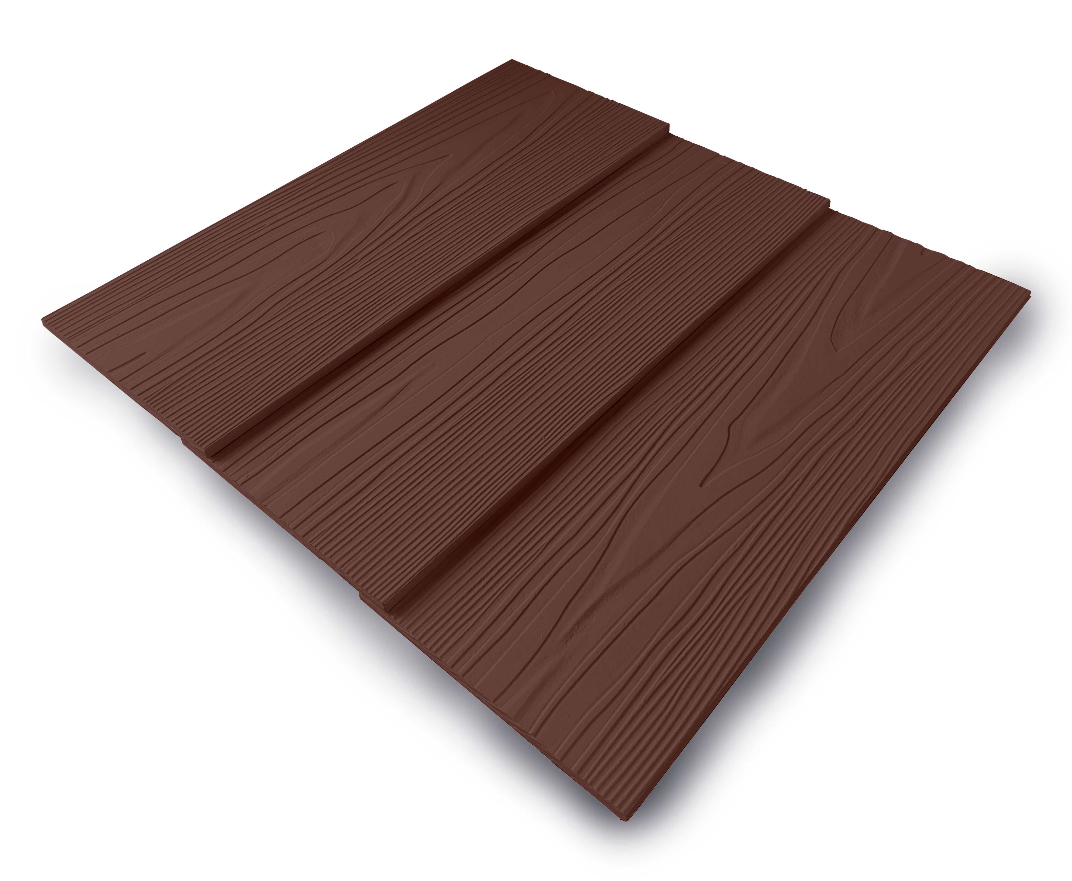 CLADDIT Панель фасадная KM-200 8х200х3000мм 0.6м2 8017 шоколадно-коричневый купить в Санкт-Петербурге