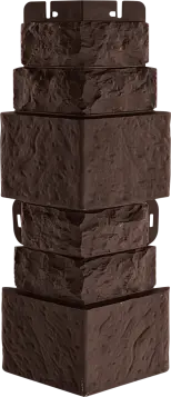 Угол Альта-Профиль Кирпич Антик ЭКО 450х160мм Графит купить в Санкт-Петербурге