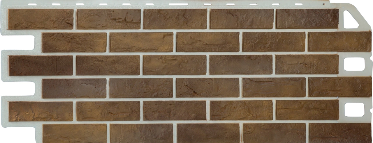 Фасадная панель 'Альта Профиль', Кирпич Рустикальный купить в Санкт-Петербурге