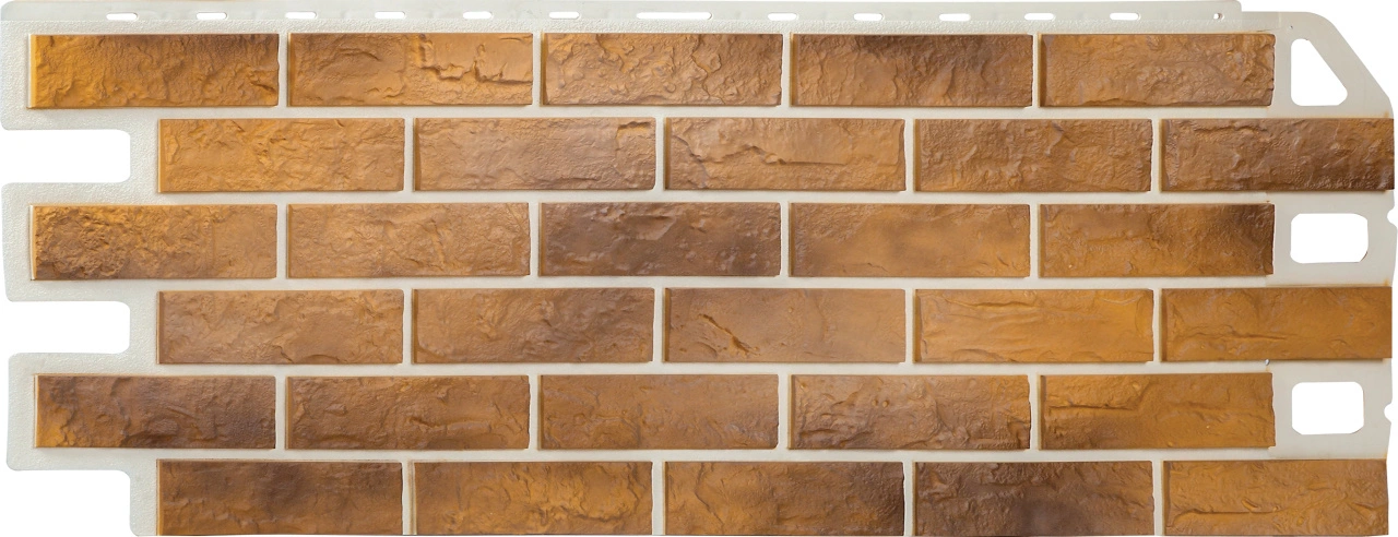 Фасадная панель 'Альта Профиль', Кирпич Рустикальный купить в Санкт-Петербурге