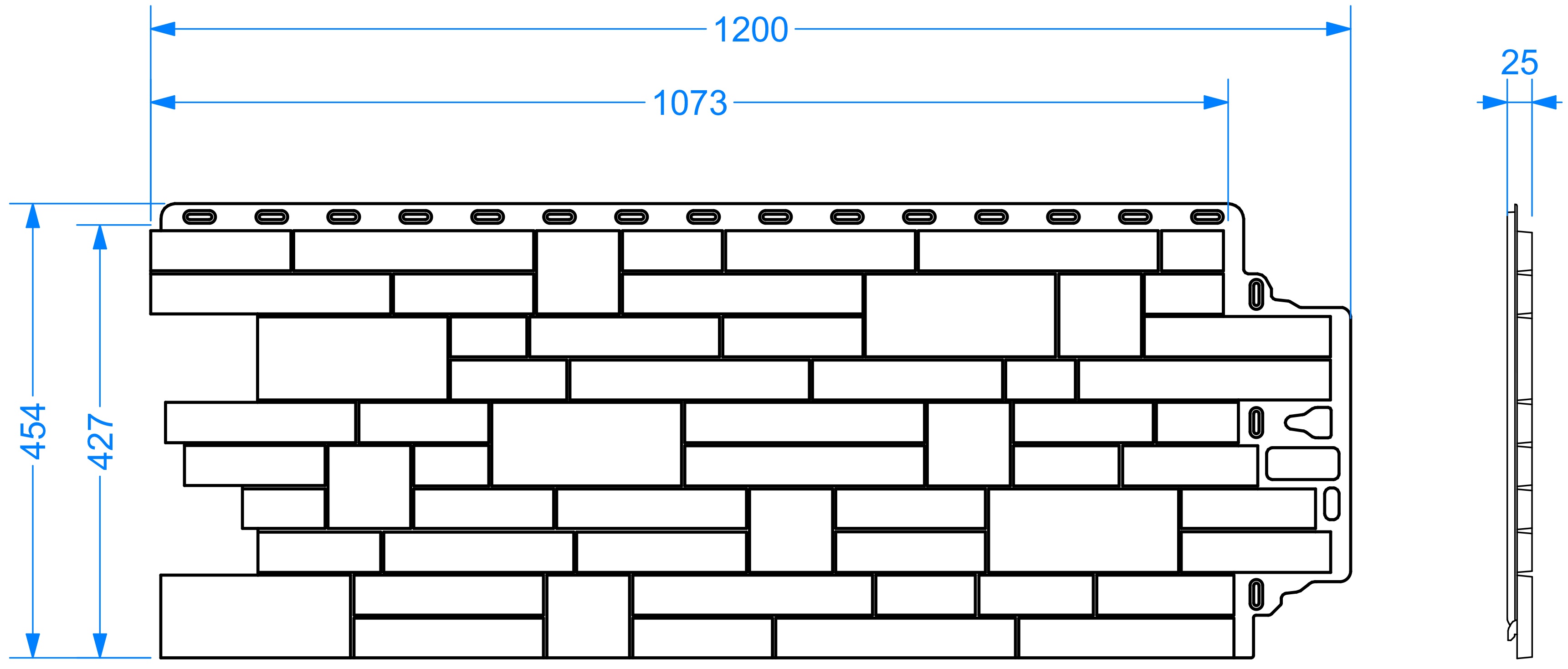 Фасадная панель Docke STERN купить в Санкт-Петербурге