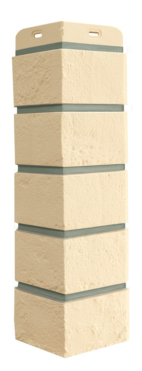 Угол наружный Grand Line Состаренный кирпич Design (цвет шва RAL 7006) купить в Санкт-Петербурге