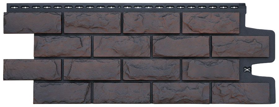 Панель Grand Line Колотый камень Design Plus с черным швом купить в Санкт-Петербурге