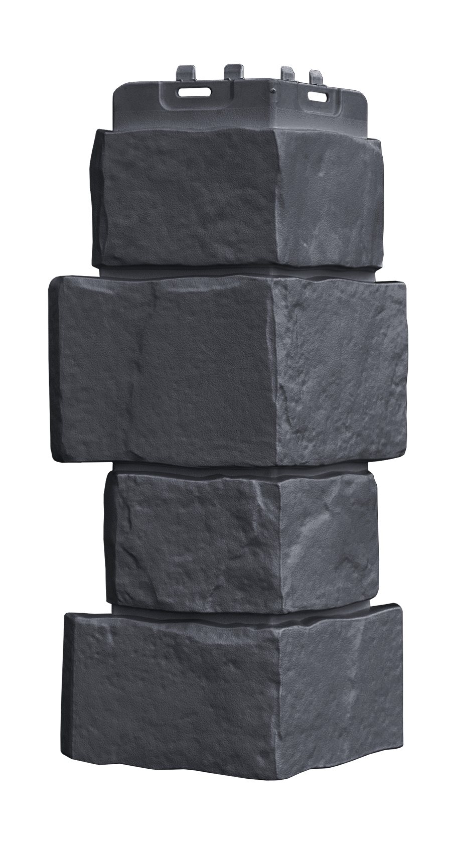 Угол Grand Line Крупный камень Classic 390х120мм Графит купить в Санкт-Петербурге