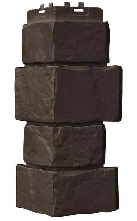 Угол Grand Line Крупный камень Classic 390х120мм Земля купить в Санкт-Петербурге