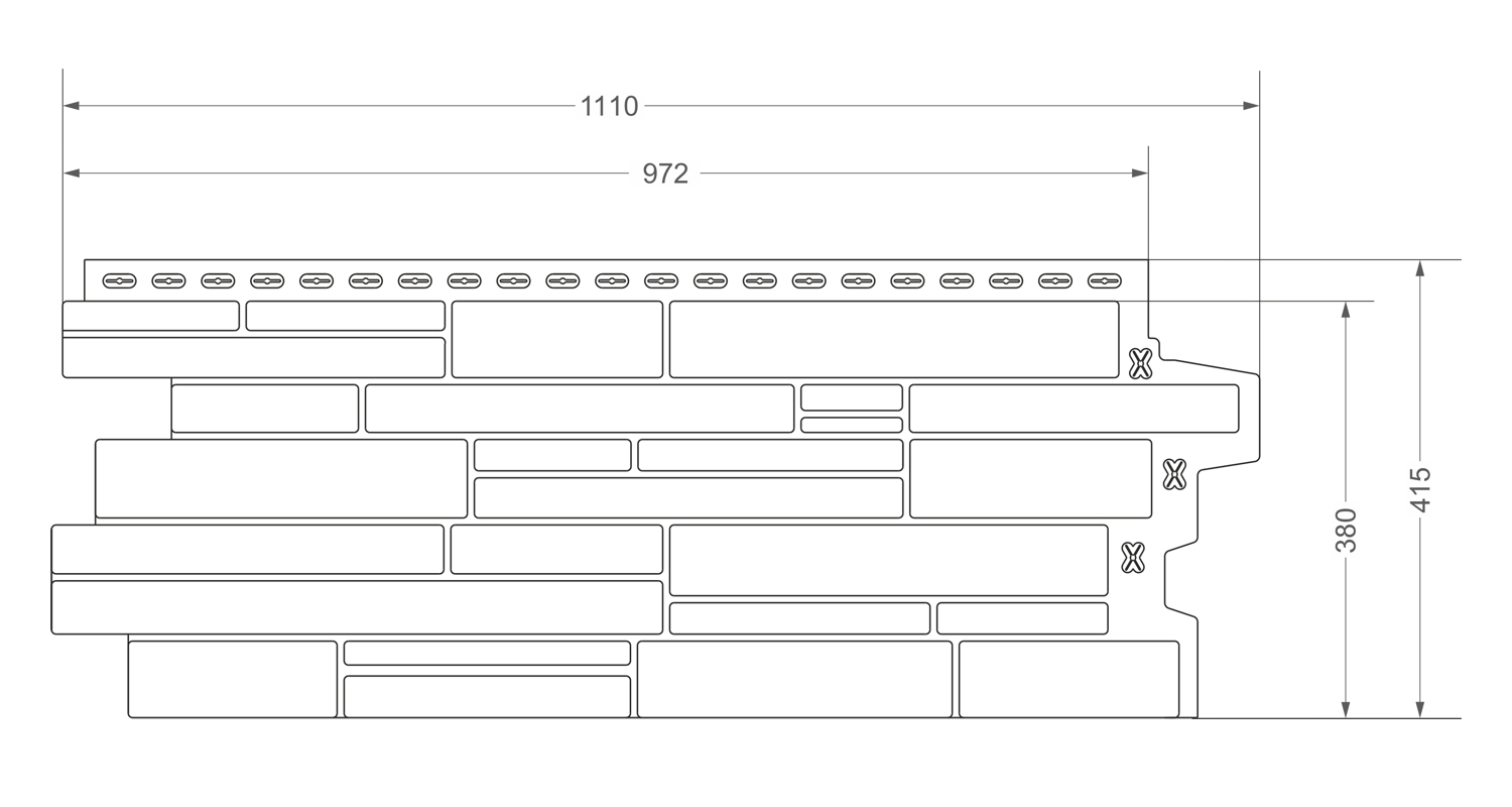 Панель Grand Line Скала Classic купить в Санкт-Петербурге