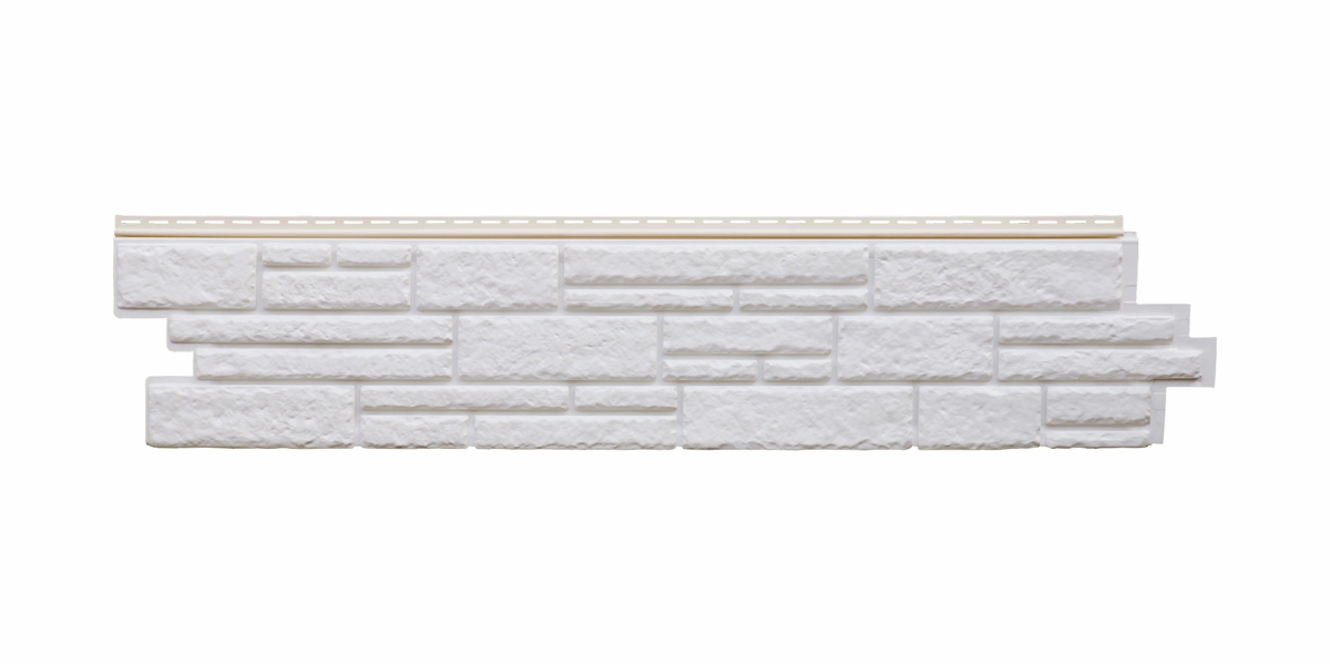 Панель Grand Line ЯФАСАД Алтайский камень 1482х312мм Мел купить в Санкт-Петербурге