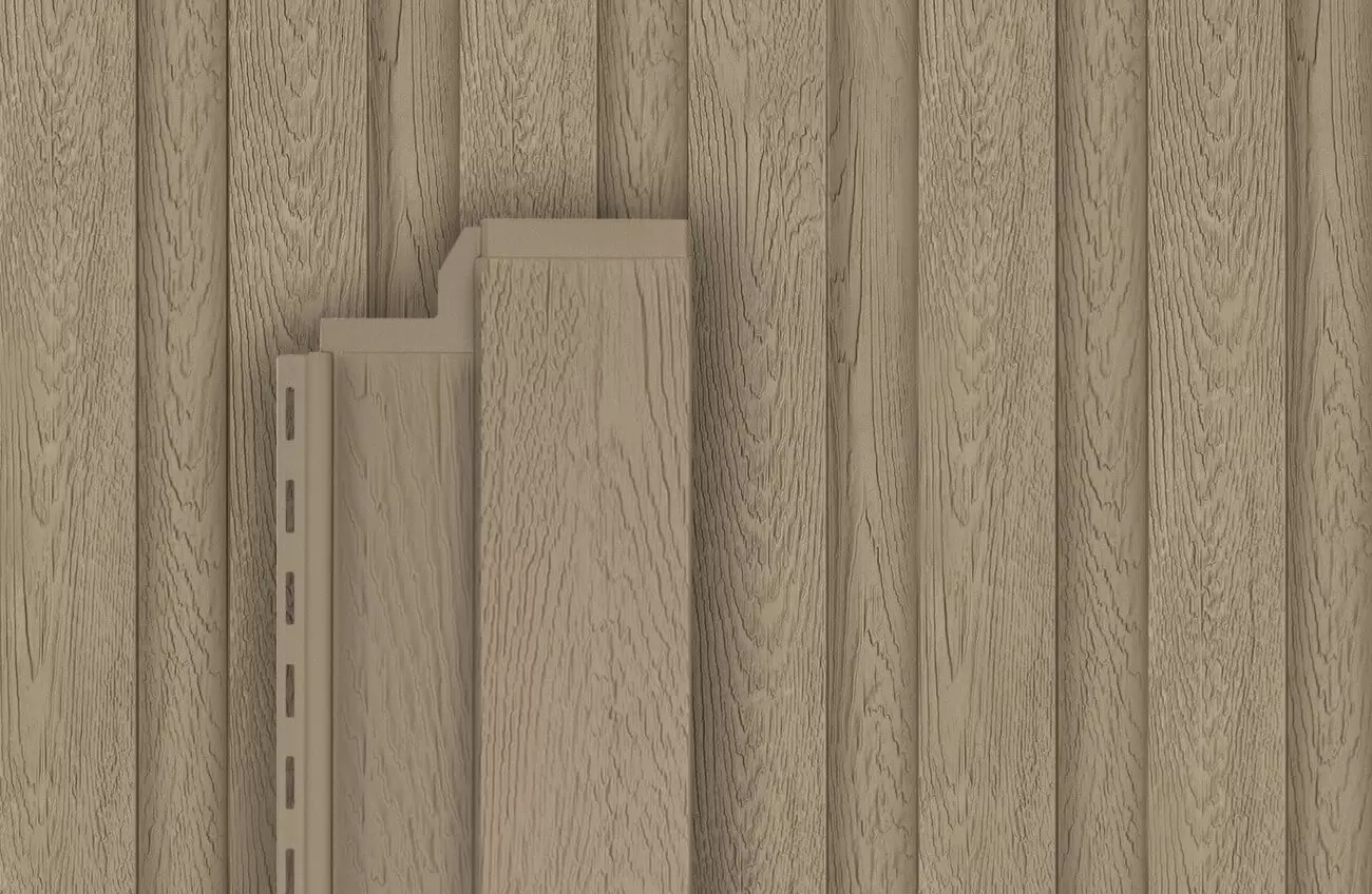 Фасадная панель U-Plast Хокла S-Lock 1950х197мм Скандинавия 0.384кв.м/шт купить в Санкт-Петербурге