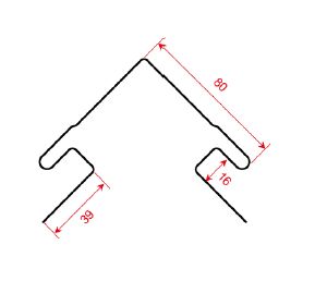 Угол наружный Формлайт ТехноНИКОЛЬ Кирпич 3000х270х170мм купить в Санкт-Петербурге