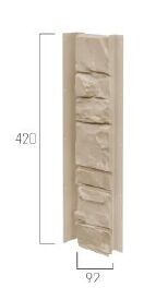 Универсальная планка (внутренний угол) ТехноНИКОЛЬ Камень купить в Санкт-Петербурге