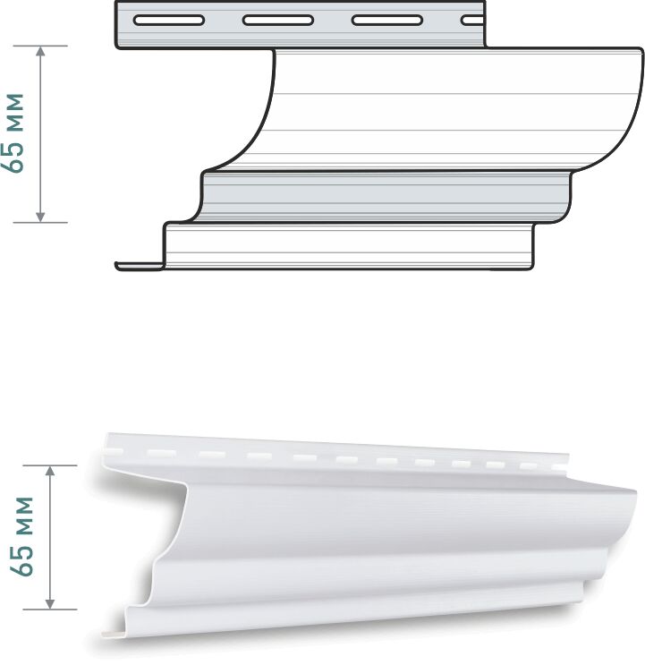 Галтель U-Plast Decor 3000мм Графитовый, Коричневый купить в Санкт-Петербурге
