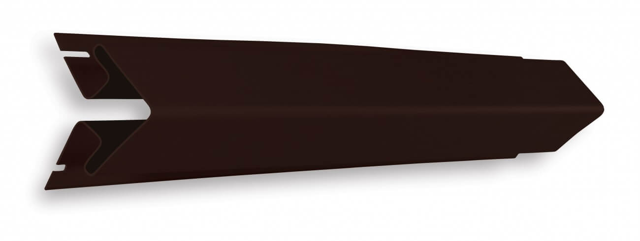 Угол наружный U-Plast Decor 3000х50мм Графитовый, Коричневый купить в Санкт-Петербурге